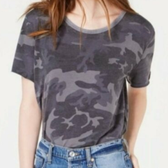 We the Free Army Camo Tee Gray - Picture 1 of 4